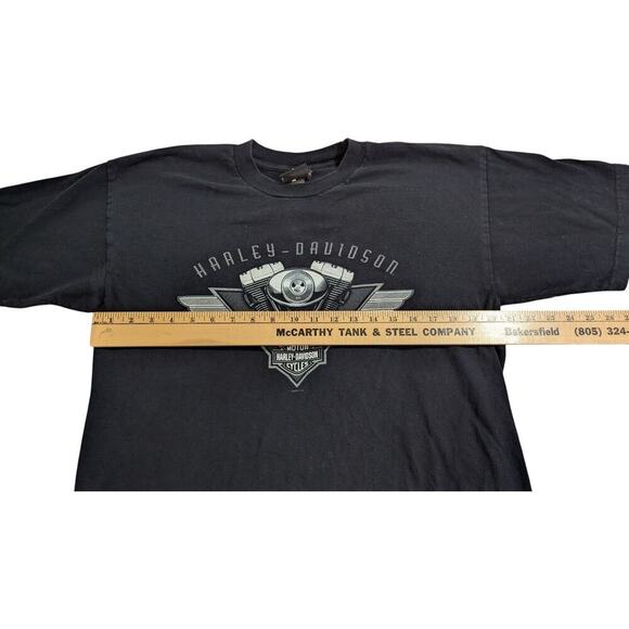 2004 Harley Davidson Virginia Beach T-Shirt Twin Cam V Twin USA Large Black Z - Picture 4 of 10